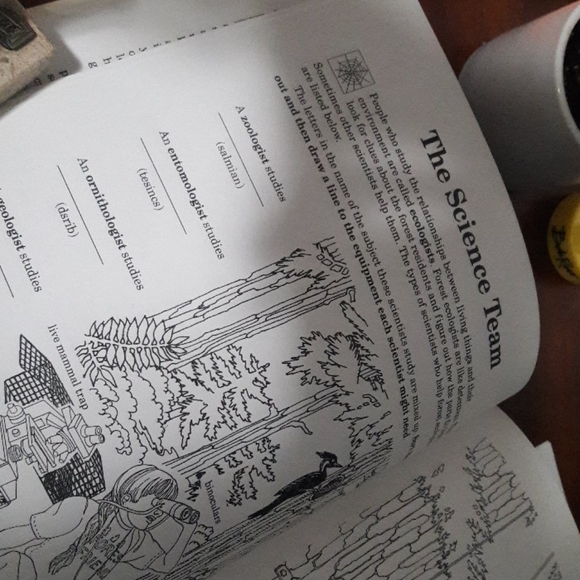 Ancient Forests Workbook by Margaret Anderson | homeschool - Picture 7 of 7